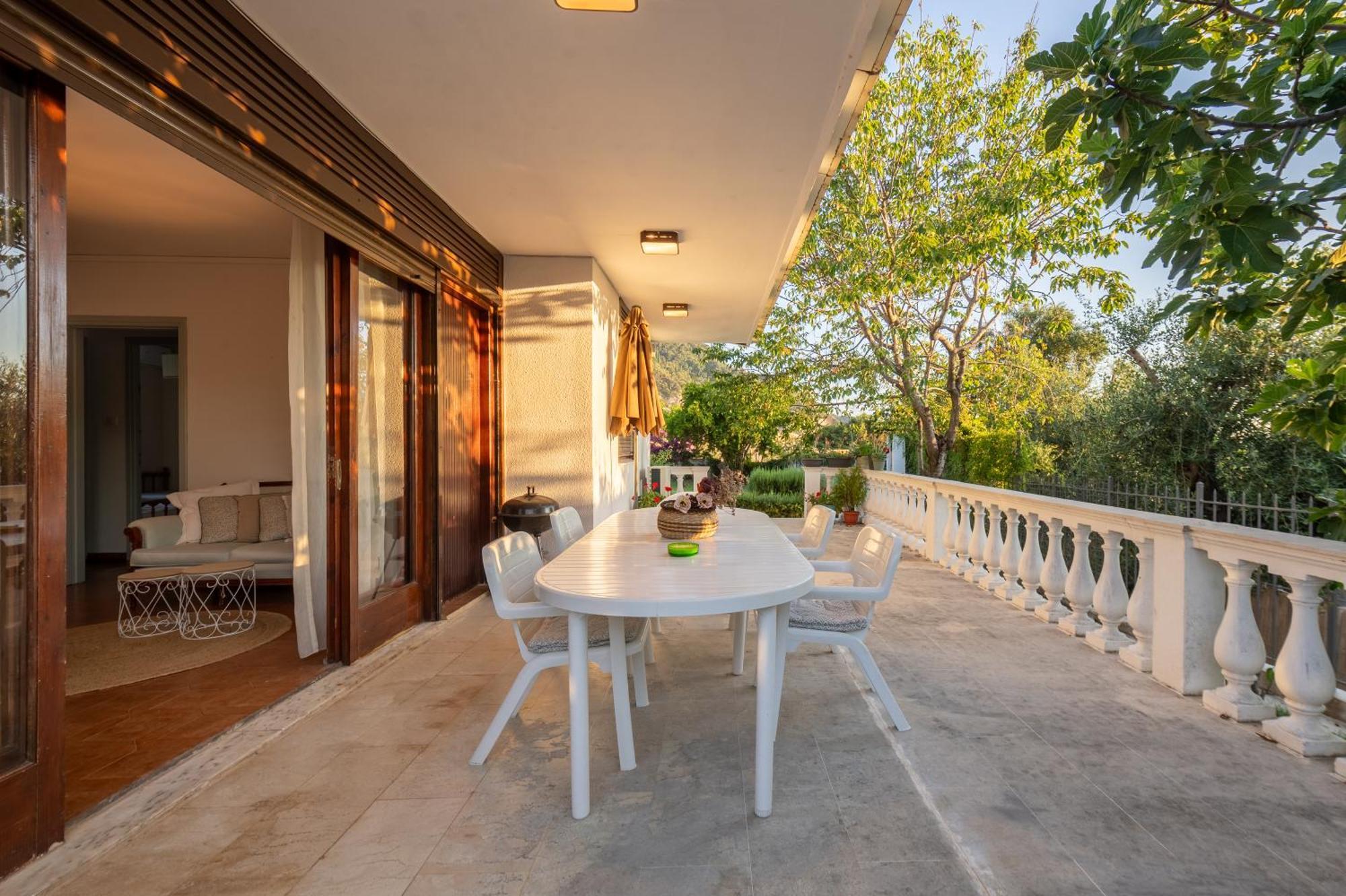 To Ktimataki Villa อากิออส กอร์ดิออส ภายนอก รูปภาพ